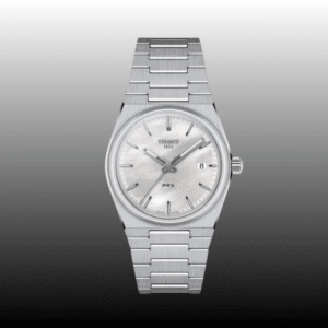 tissot prx silver