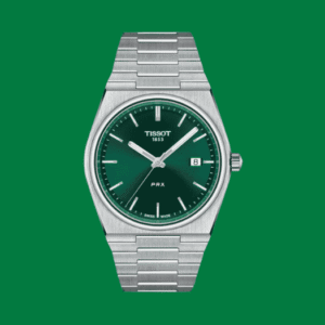 tissot prx forest green – premium swiss inspired luxury watch